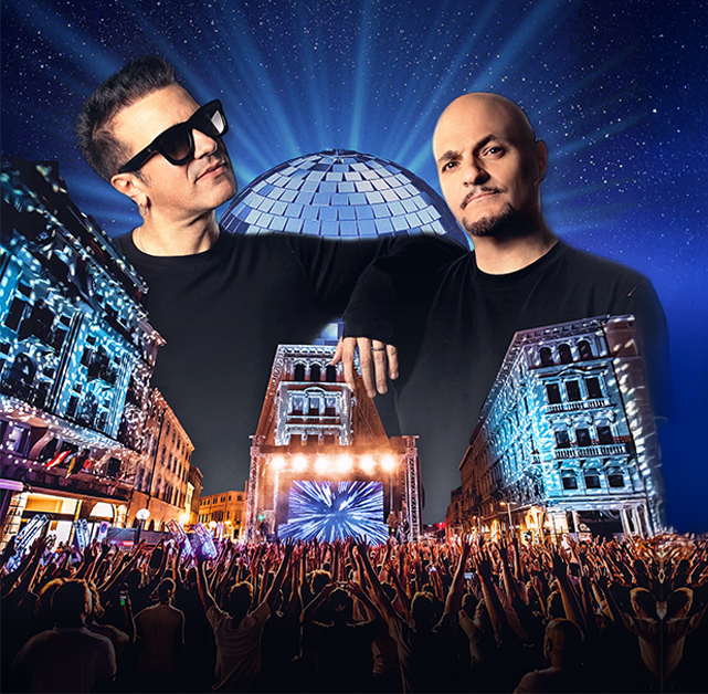 Eiffel 65 in piazza garibaldi